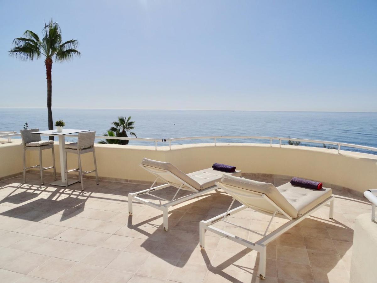 D12 Espectacular Y Moderno Apartamento En Primera Linea - Estepona - Sinfonia Del Mar Exteriör bild